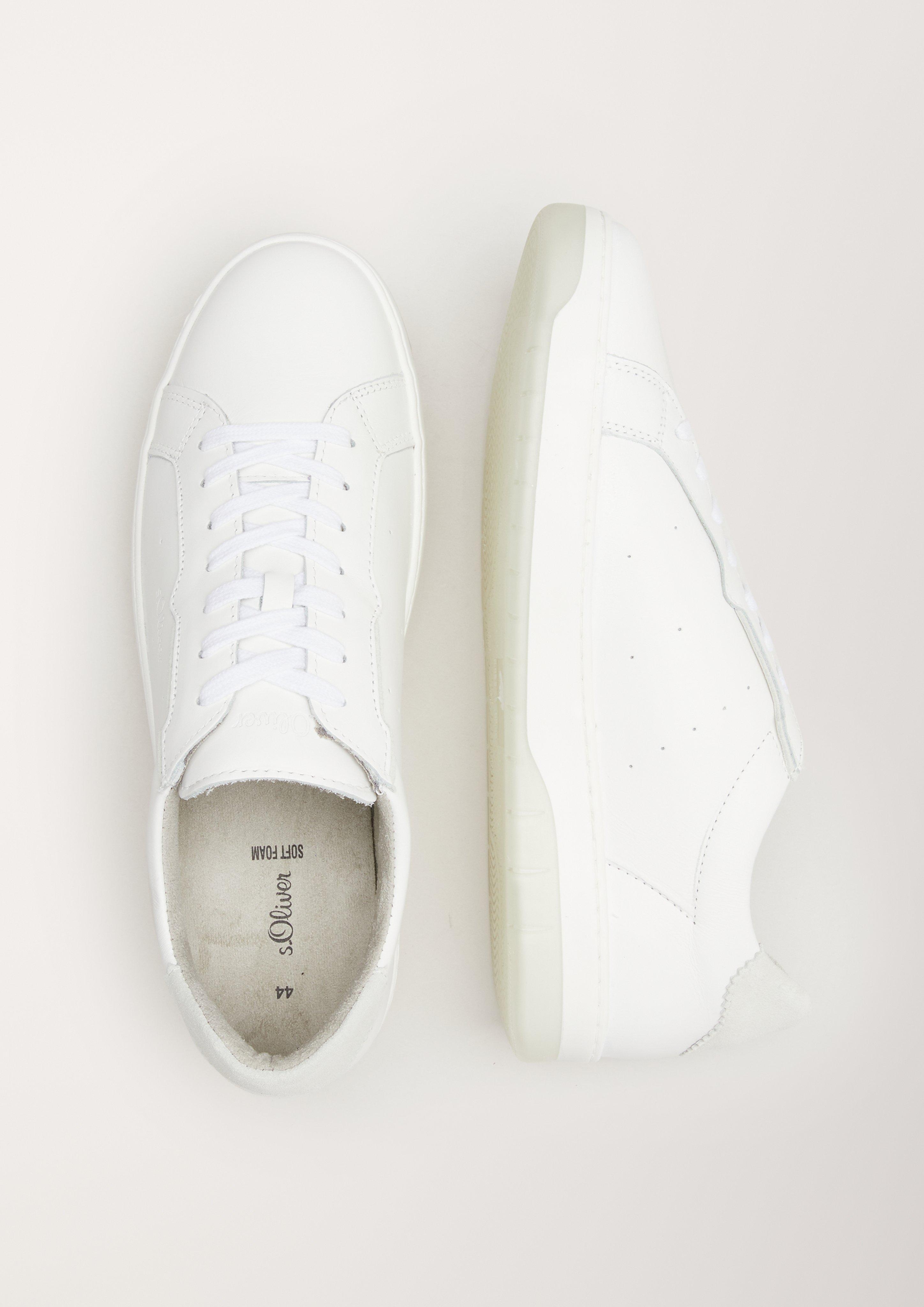 Sportive Ledersneaker  6006020-100