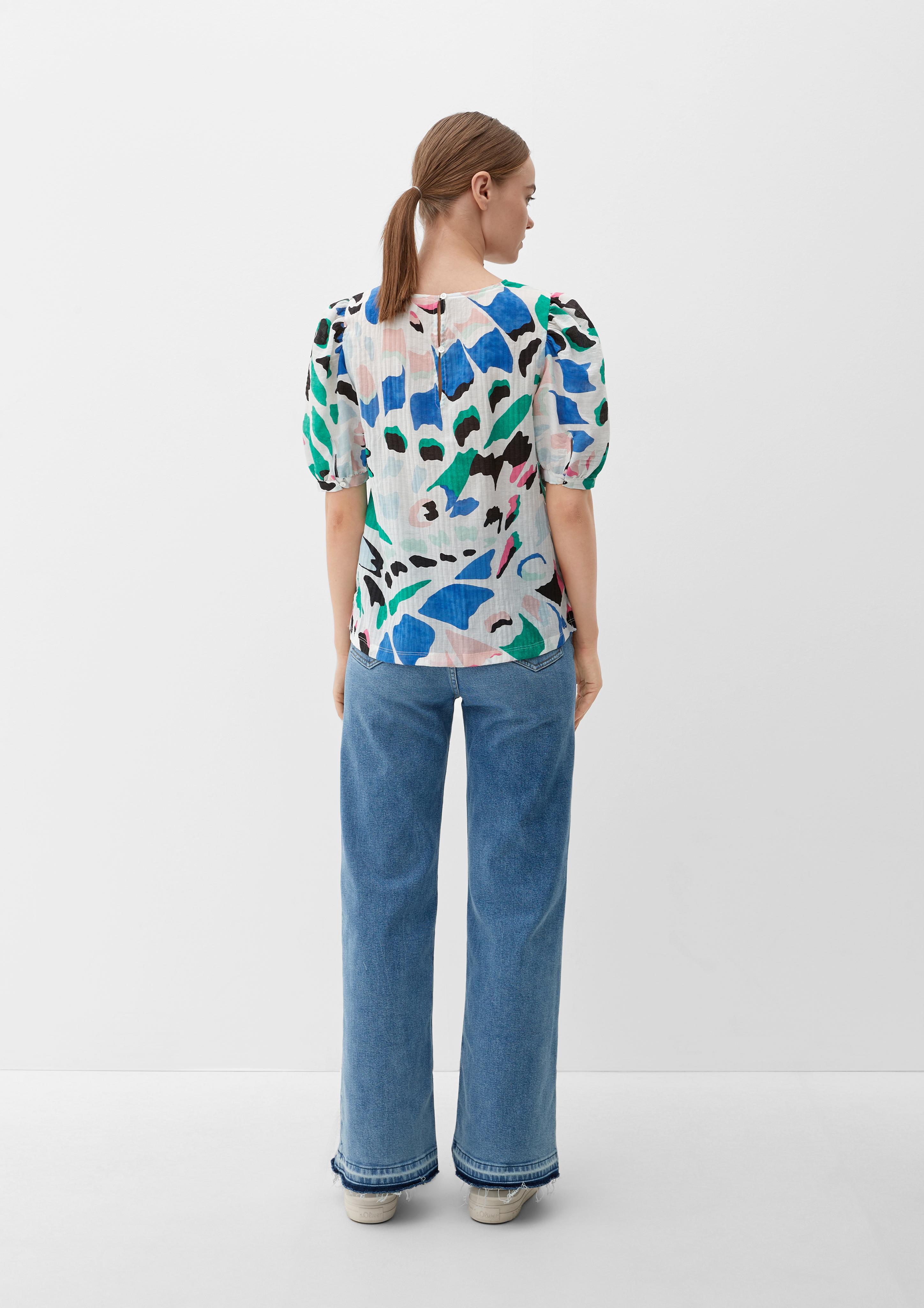 Bluse aus Viskosemix  2129675-02A0