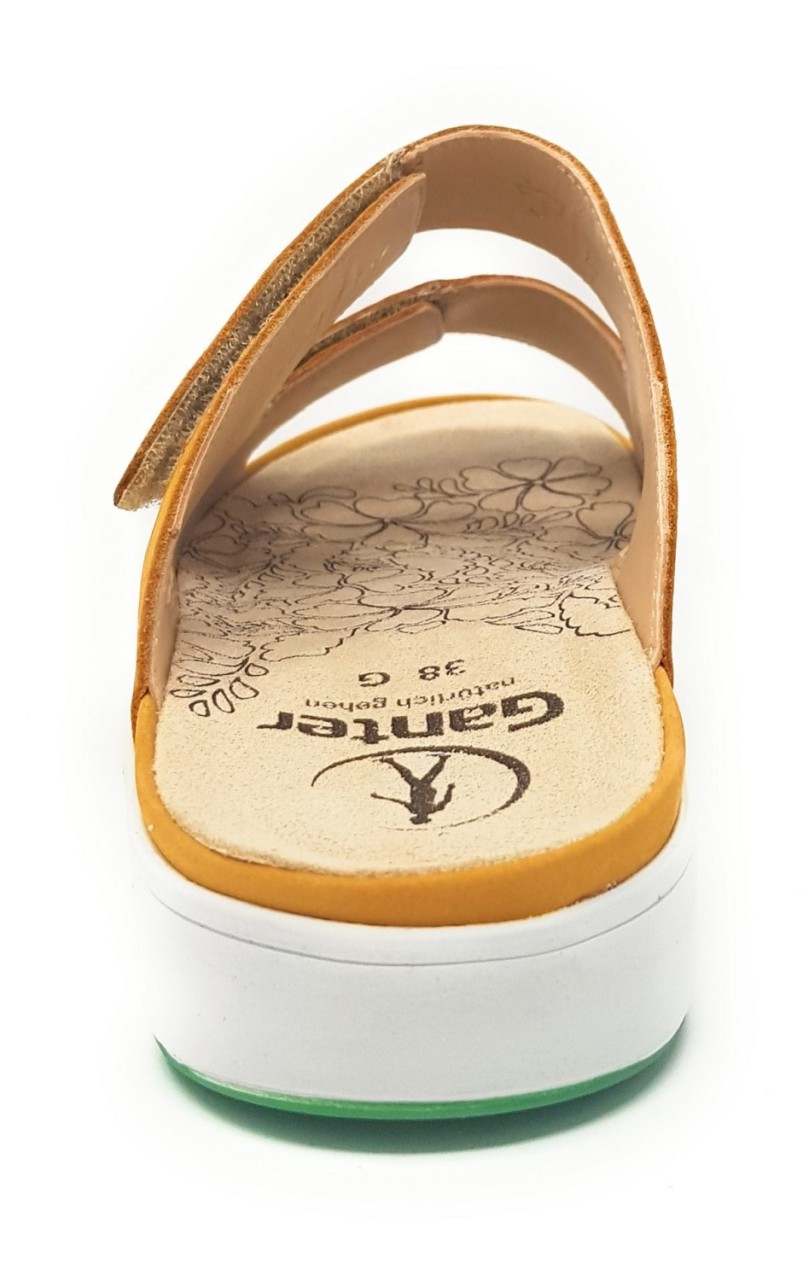 GANTER Klassische Sandalen gelb