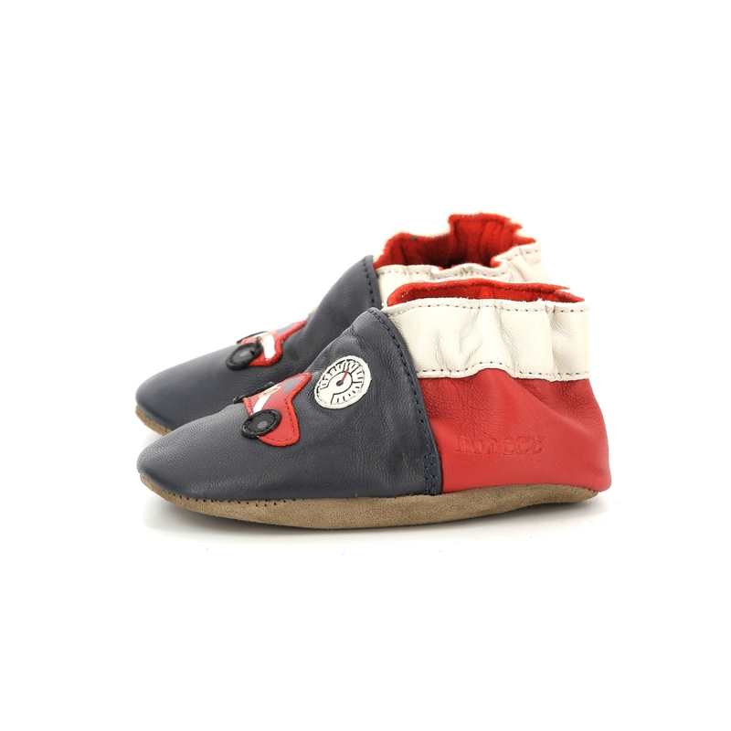 Chaussons cuir tannage vegetal Chrono Driving