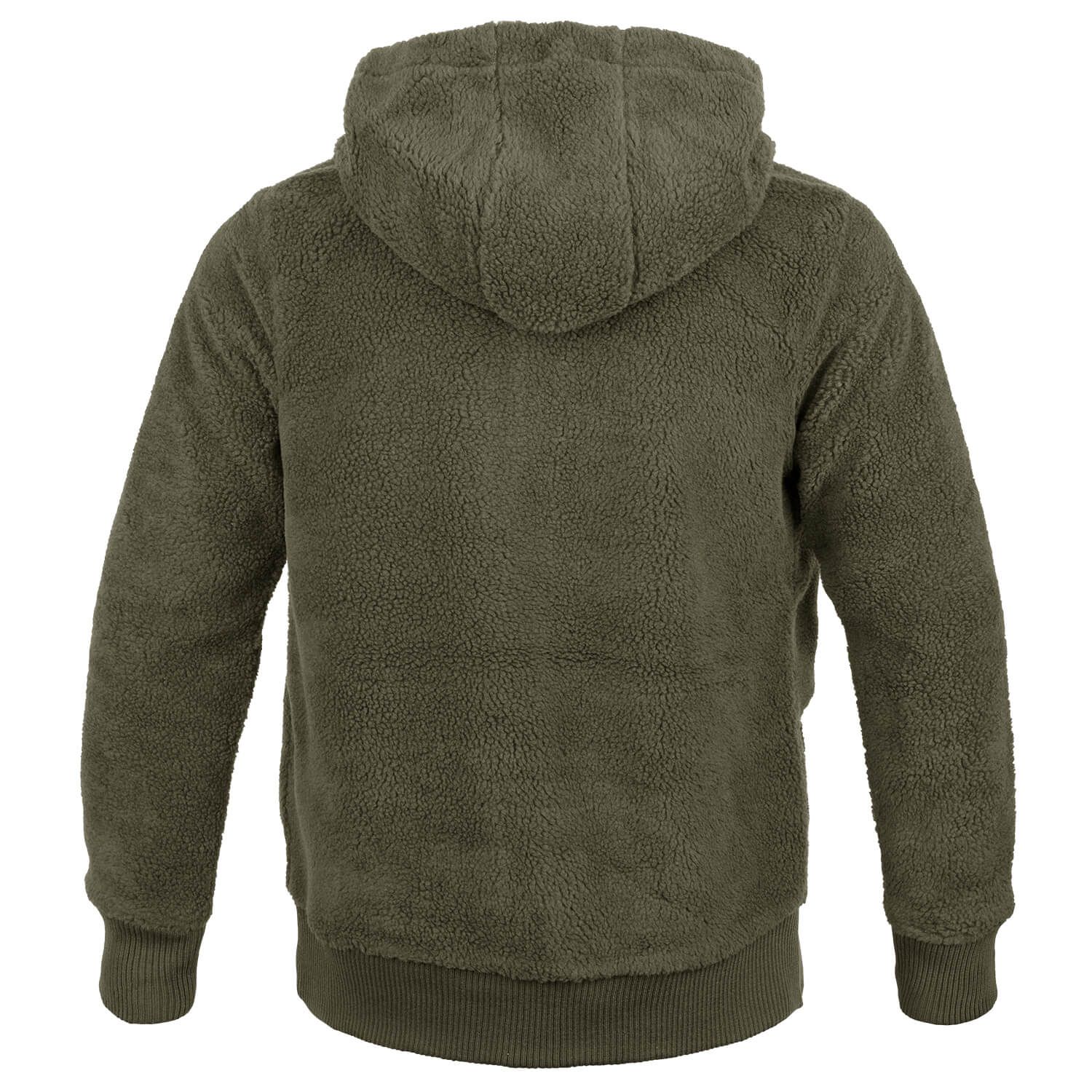 Teddyfleece Jacke mit Kapuze