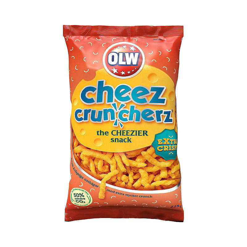 OLW Cheez cruncherz 225 g