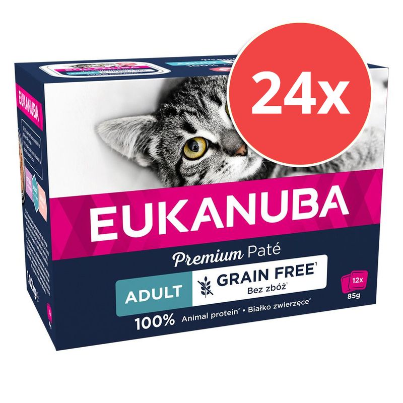 Sparpaket Eukanuba Getreidefrei Adult 24 x 85 g