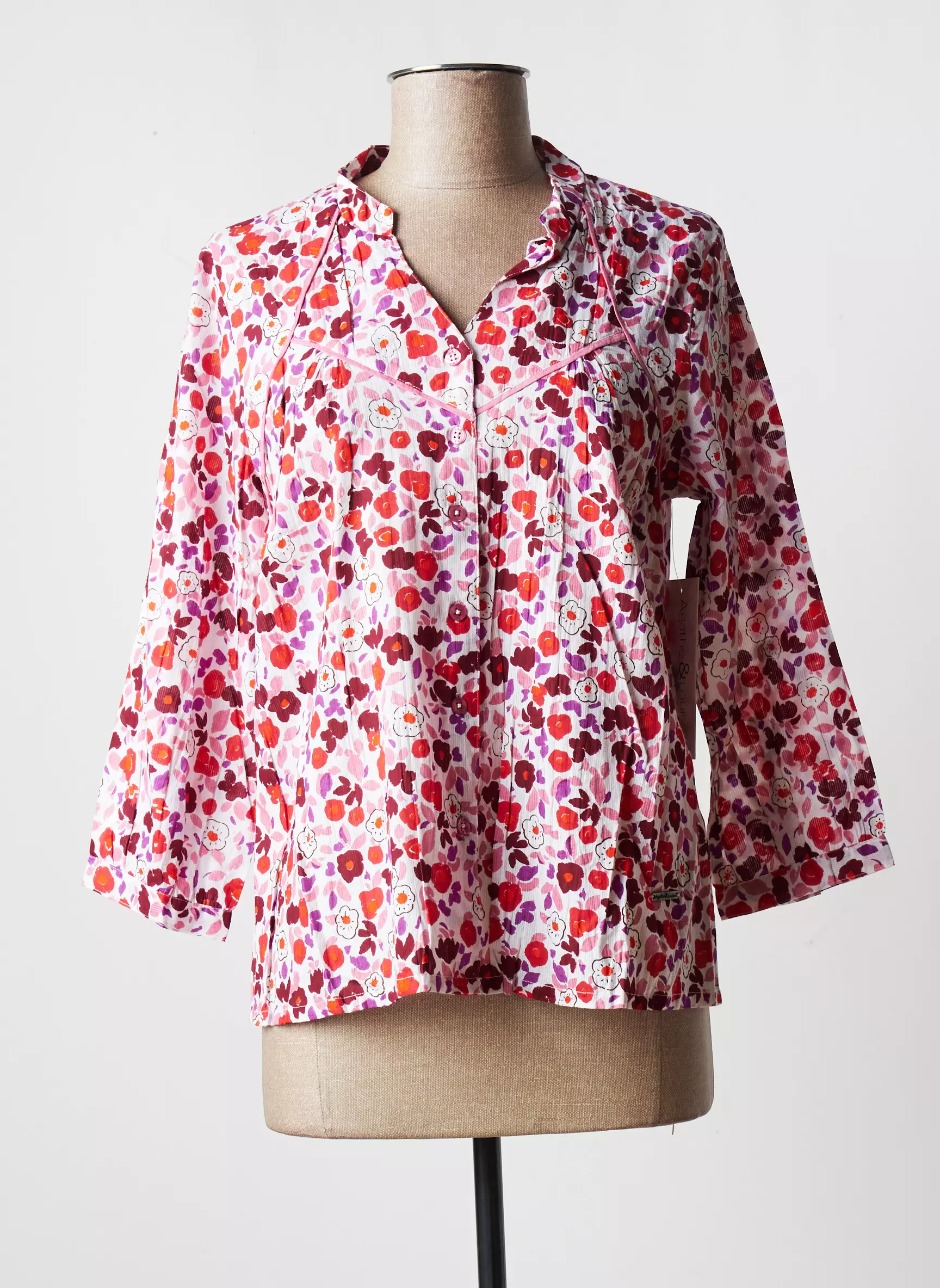 Agathe   Louise Chemisiers Femme couleur rose