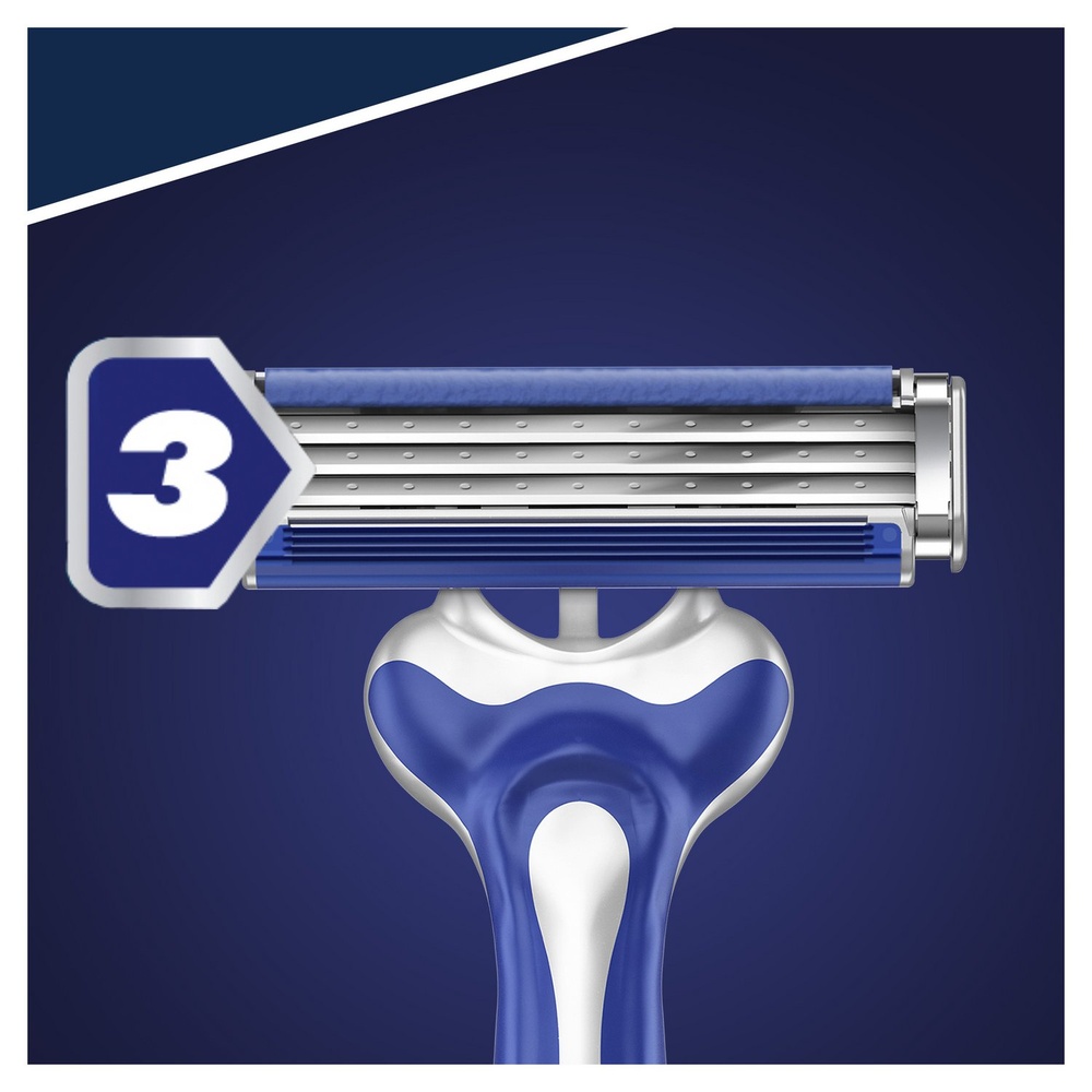 gillette Gillette Sensor3 Rasoir Jetable X 6 Rasoirs Jetables