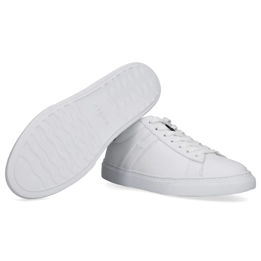 Hogan - Sneaker low H365 Kalbsleder - weiß