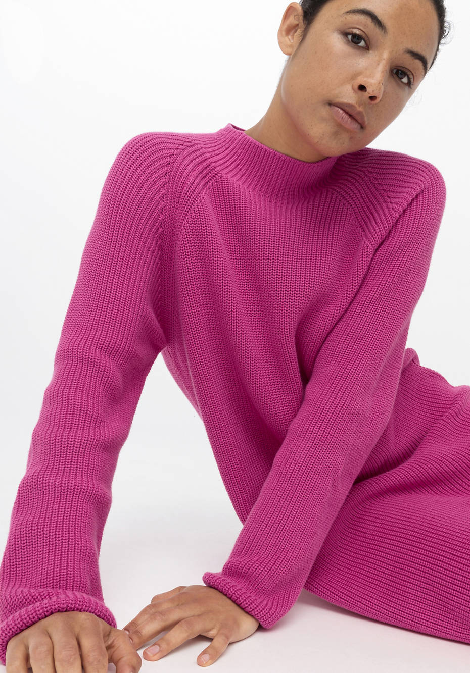 Strickkleid aus reiner Bio-Baumwolle