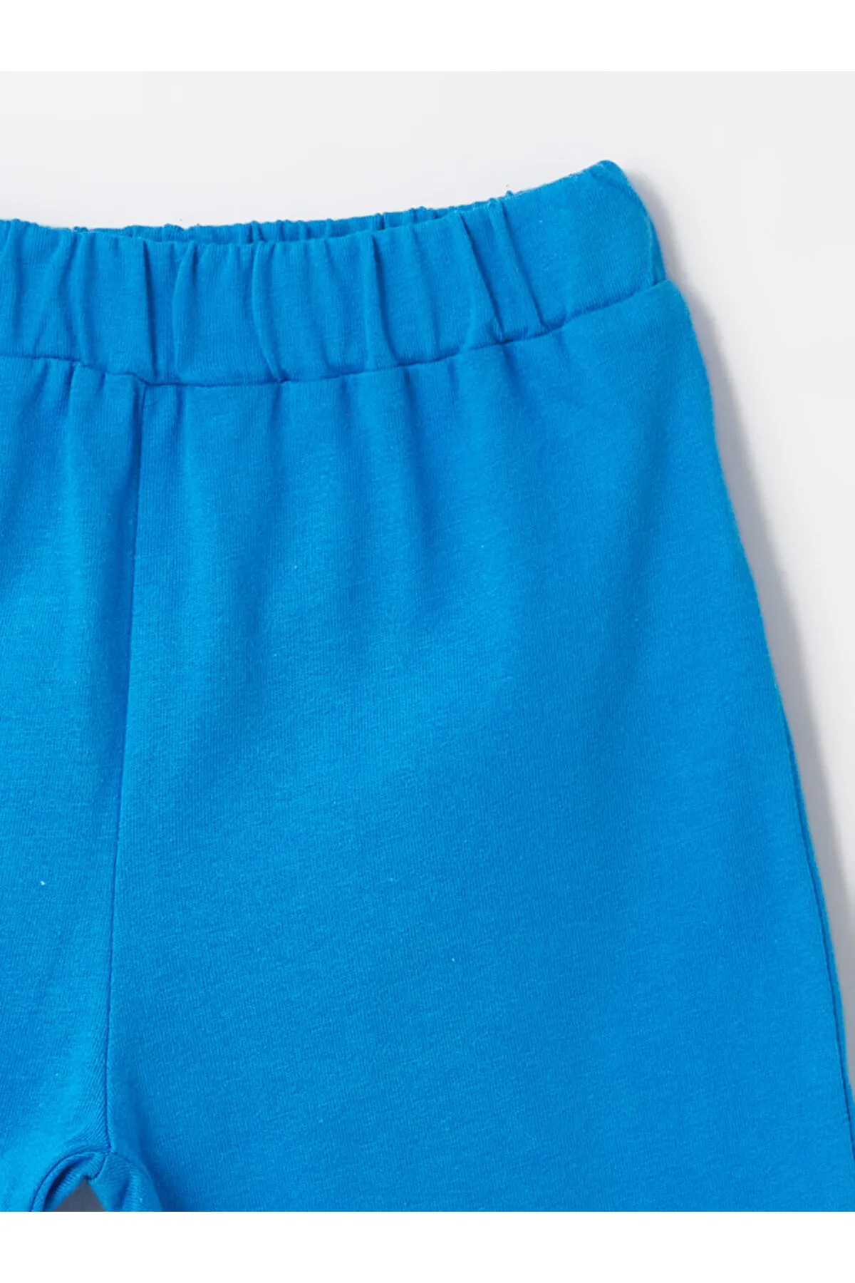 LC Waikiki  Bedrucktes Unterhemd und Shorts für Babys mit Rundhalsausschnitt, 2er-Set