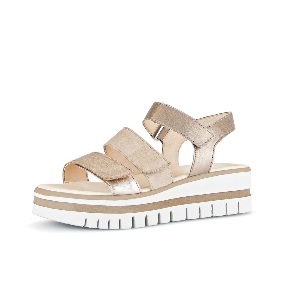 Gabor fashion Plateau Sandale beige