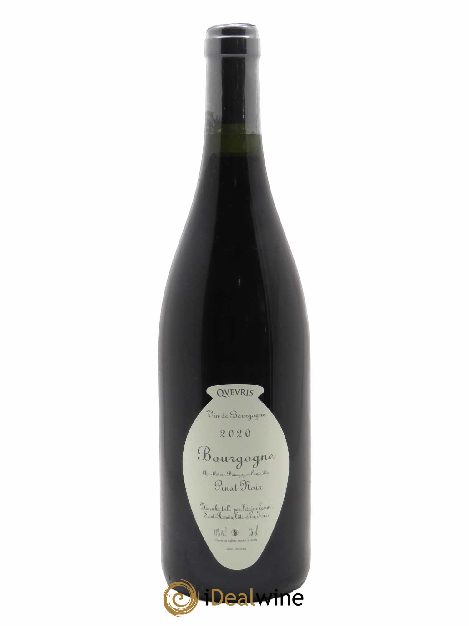 Bourgogne Bedeau Qvevris Domaine de Chassorney - Frédéric Cossard  2020 - Lot de 1 Bouteille