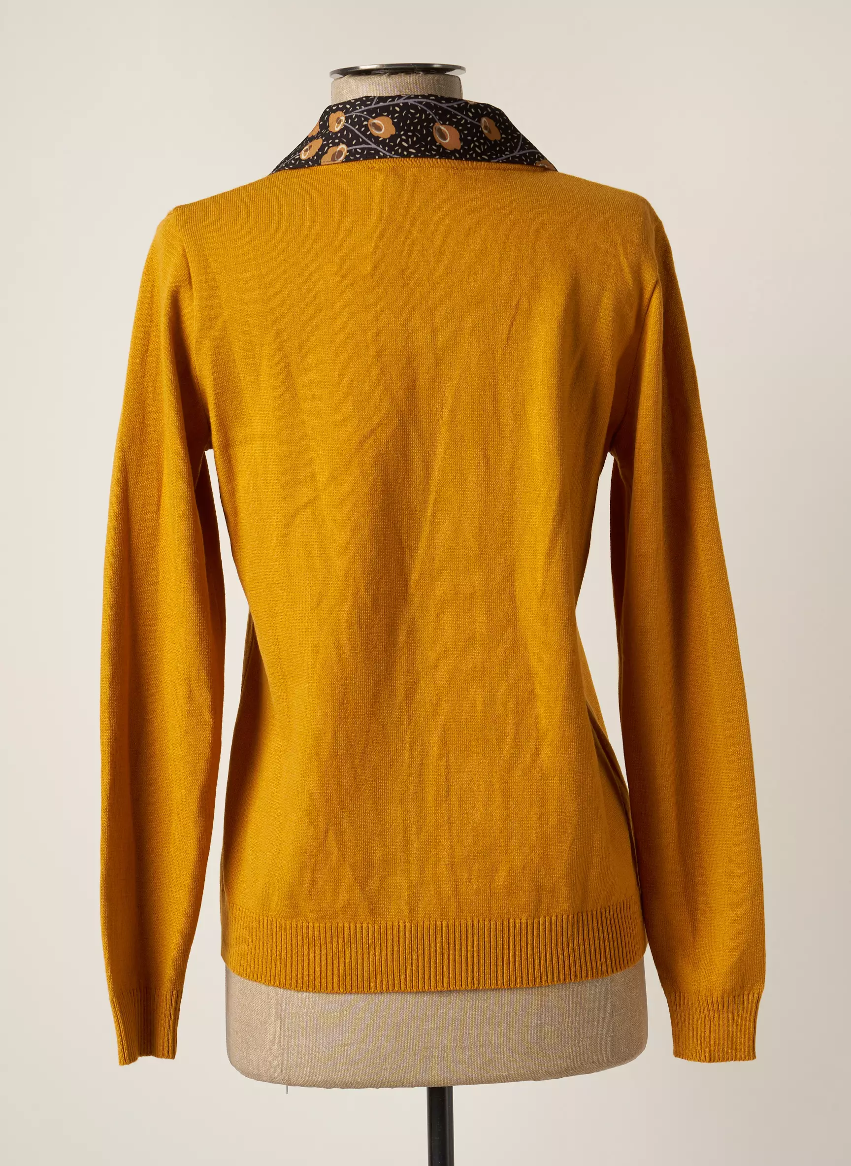 Telmail Pulls Femme couleur jaune