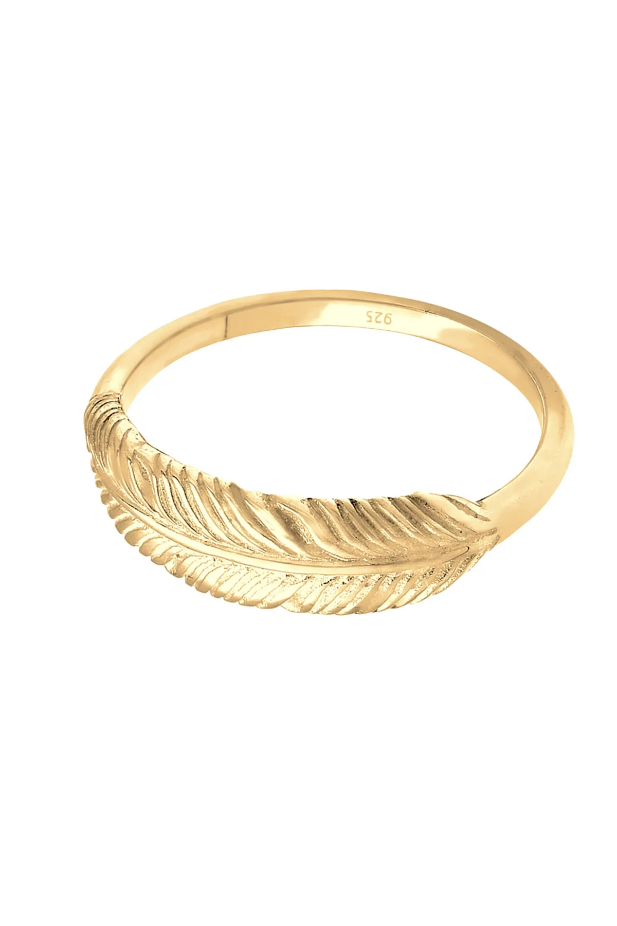ELLI  Ring - Goldfarben - Ohne Stein