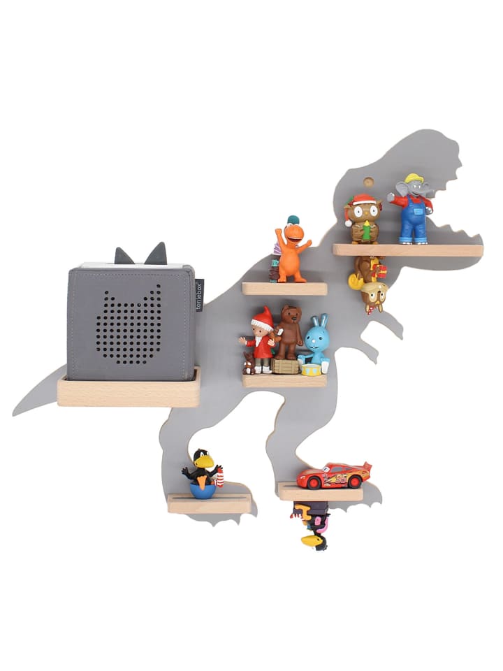BOARTI Regal Dinosaurier Kinder Toniebox Tonies Figuren in Grau günstig kaufen onesize