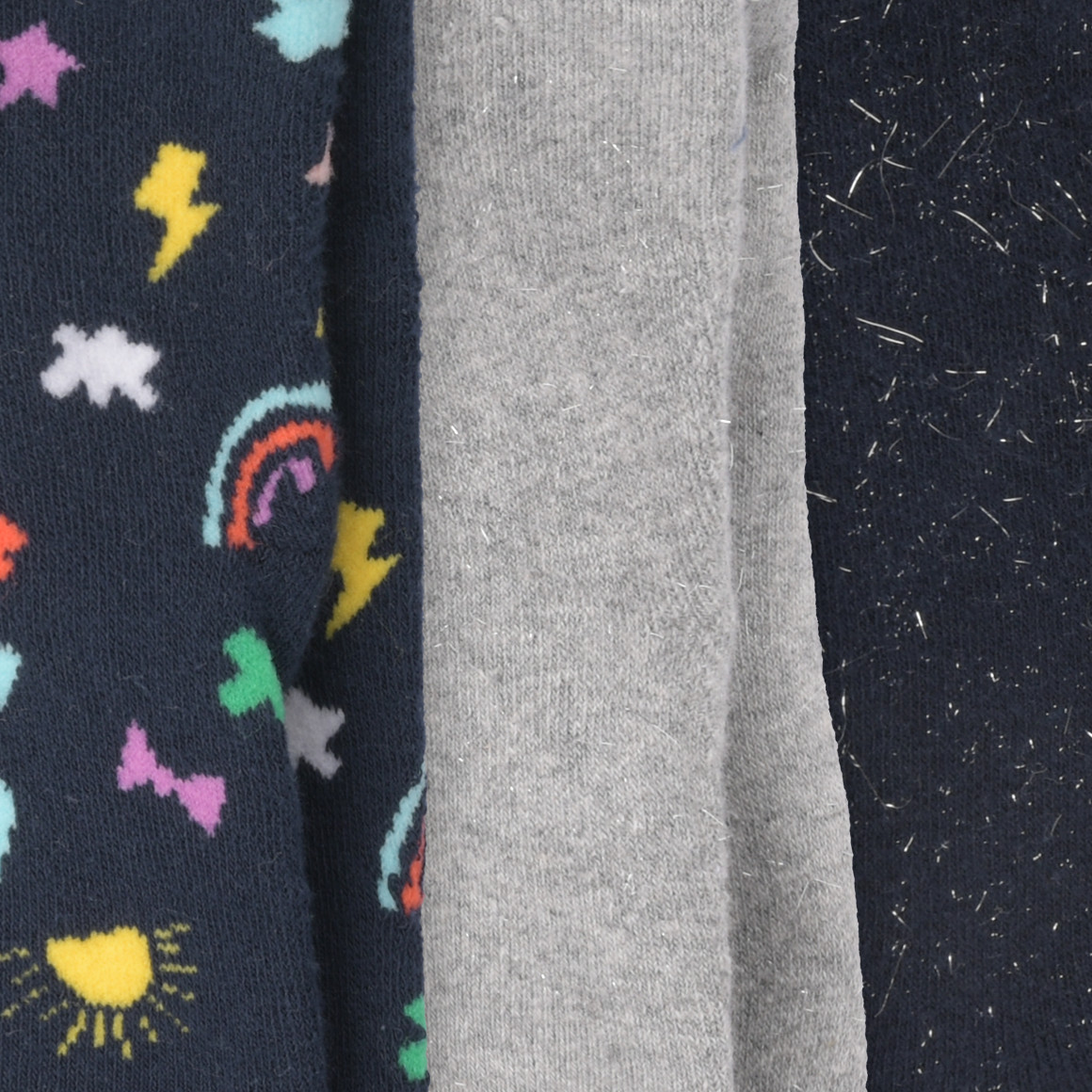 3 Baby Frottee-Strumpfhosen im Set
