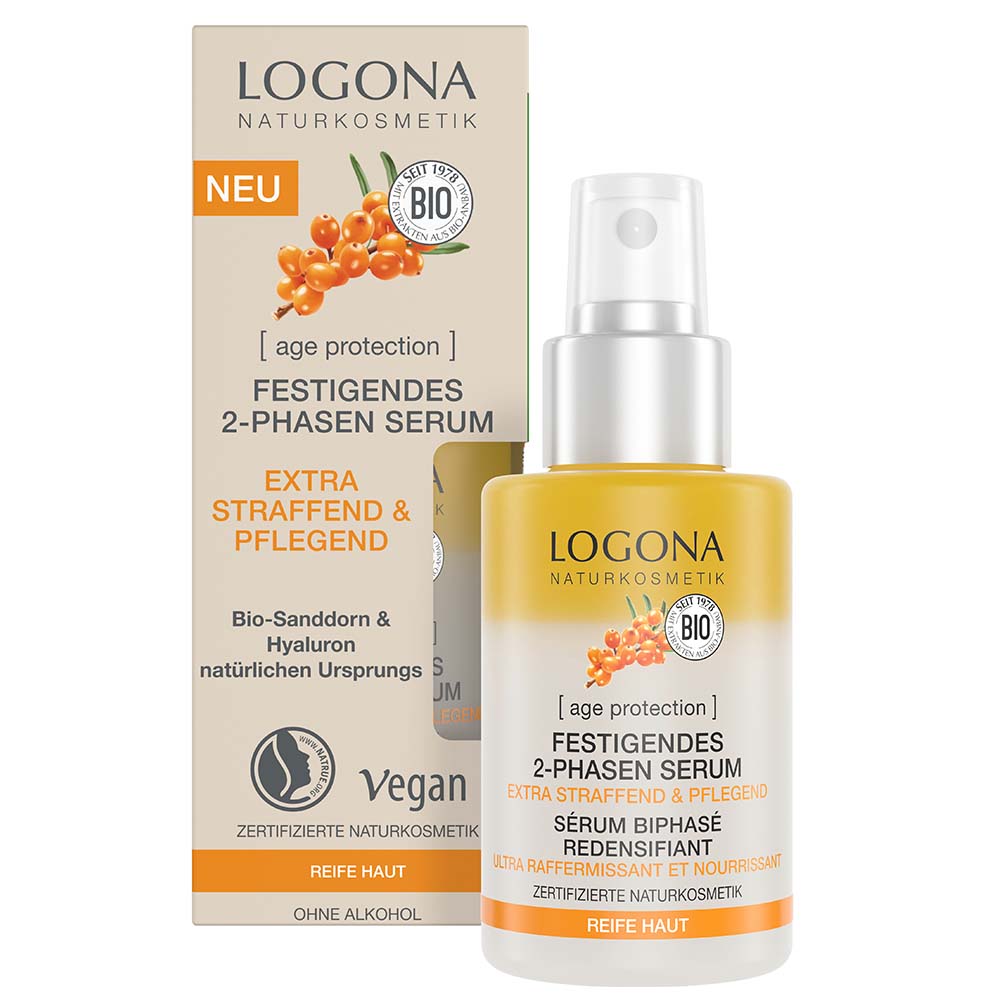 LOGONA Age Protection Festigendes 2-Phasen Öl Serum 30 ml