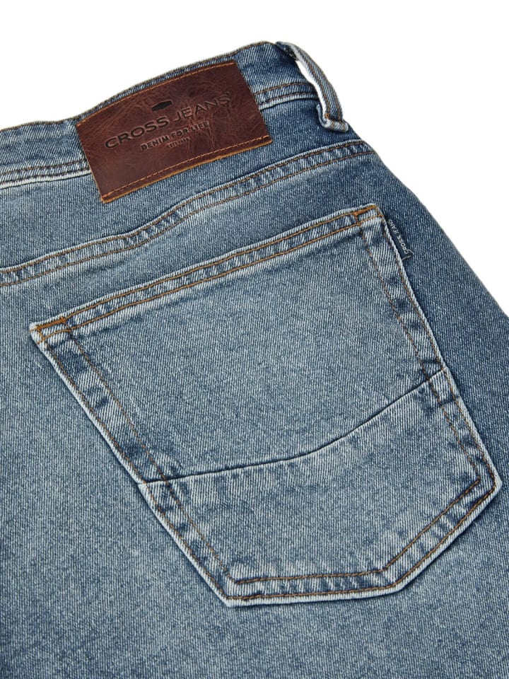 Cross Jeans Jeans Dylan regular/straight in Blau günstig kaufen