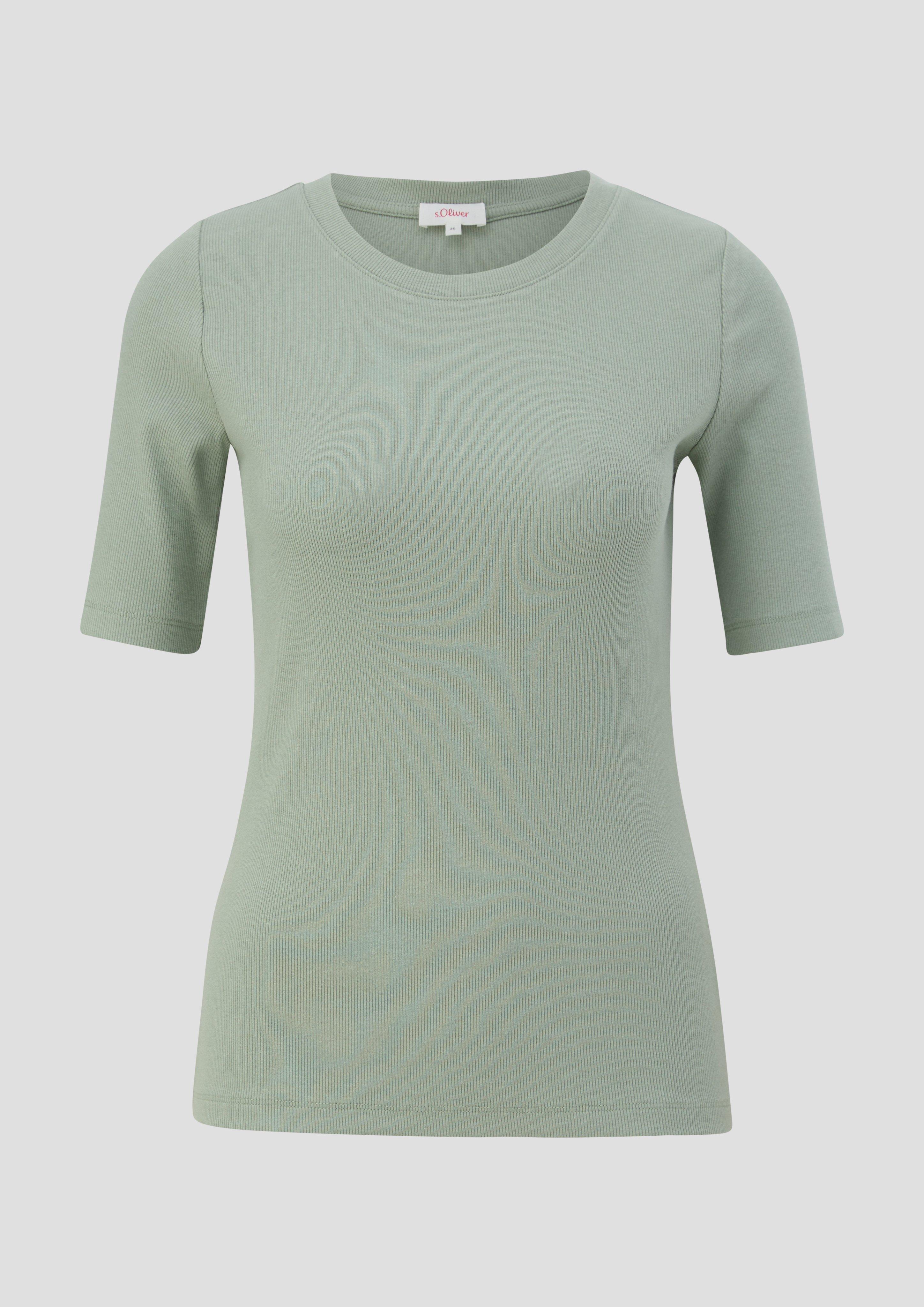 T-Shirt aus Baumwollstretch  2136194-7210