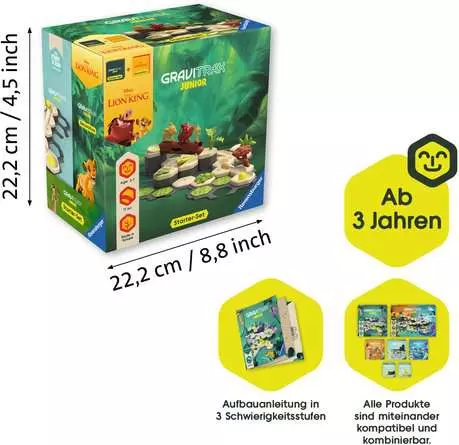 Ravensburger GraviTrax Junior Starter-Set Lion King