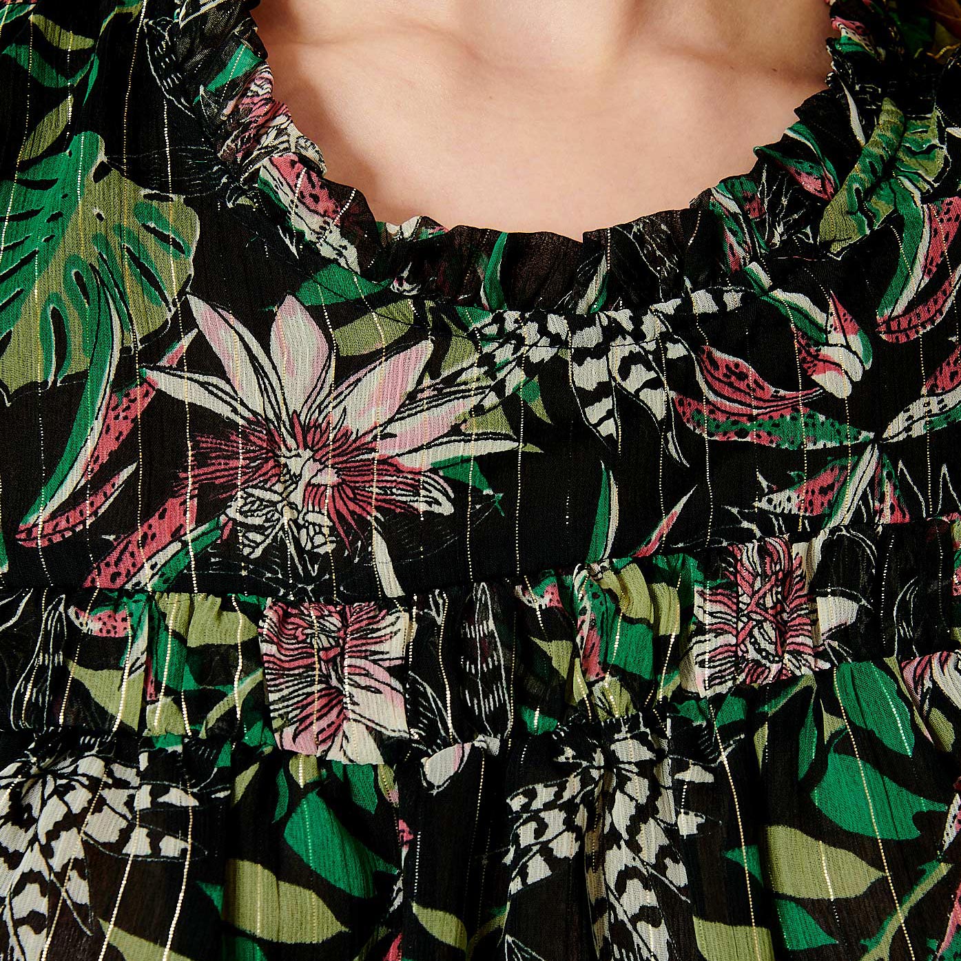 GINA   Blouse fleurie Femme