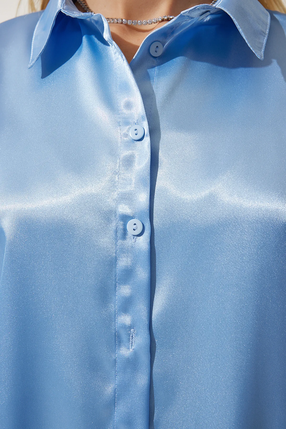 Happiness İstanbul  Hemde - Blau - Regular Fit