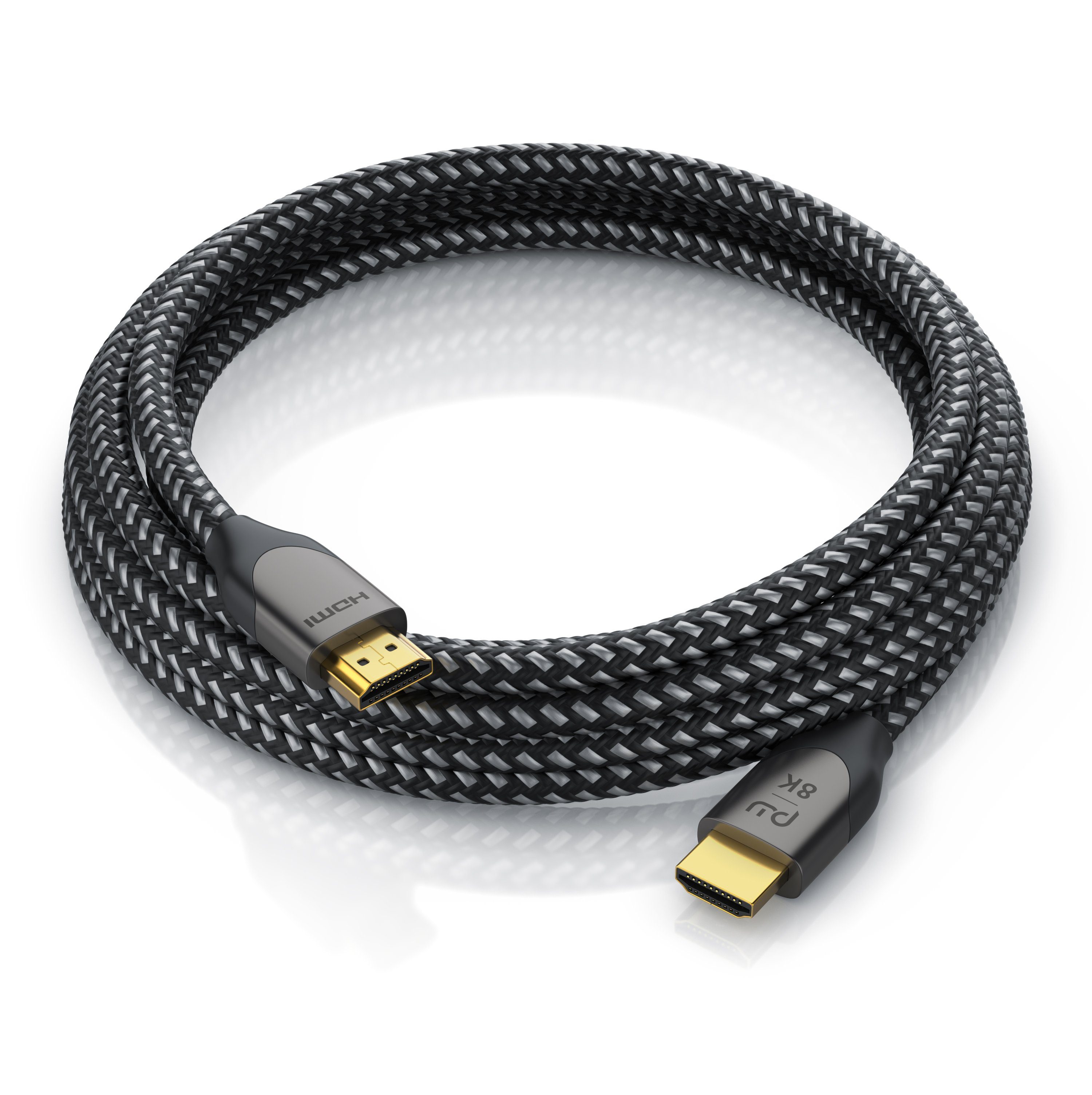 Primewire HDMI-Kabel, 2.1, HDMI Typ A (50 cm), 8k @120Hz 4K @240Hz DSC, 3D, UHD II, HDR-10+, VRR, Dolby Vision - 0,5m
