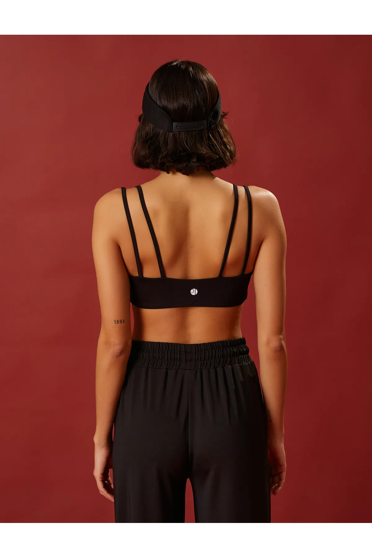 Koton  Sport-BH mit doppeltem Riemen und detailliertem U-Ausschnitt