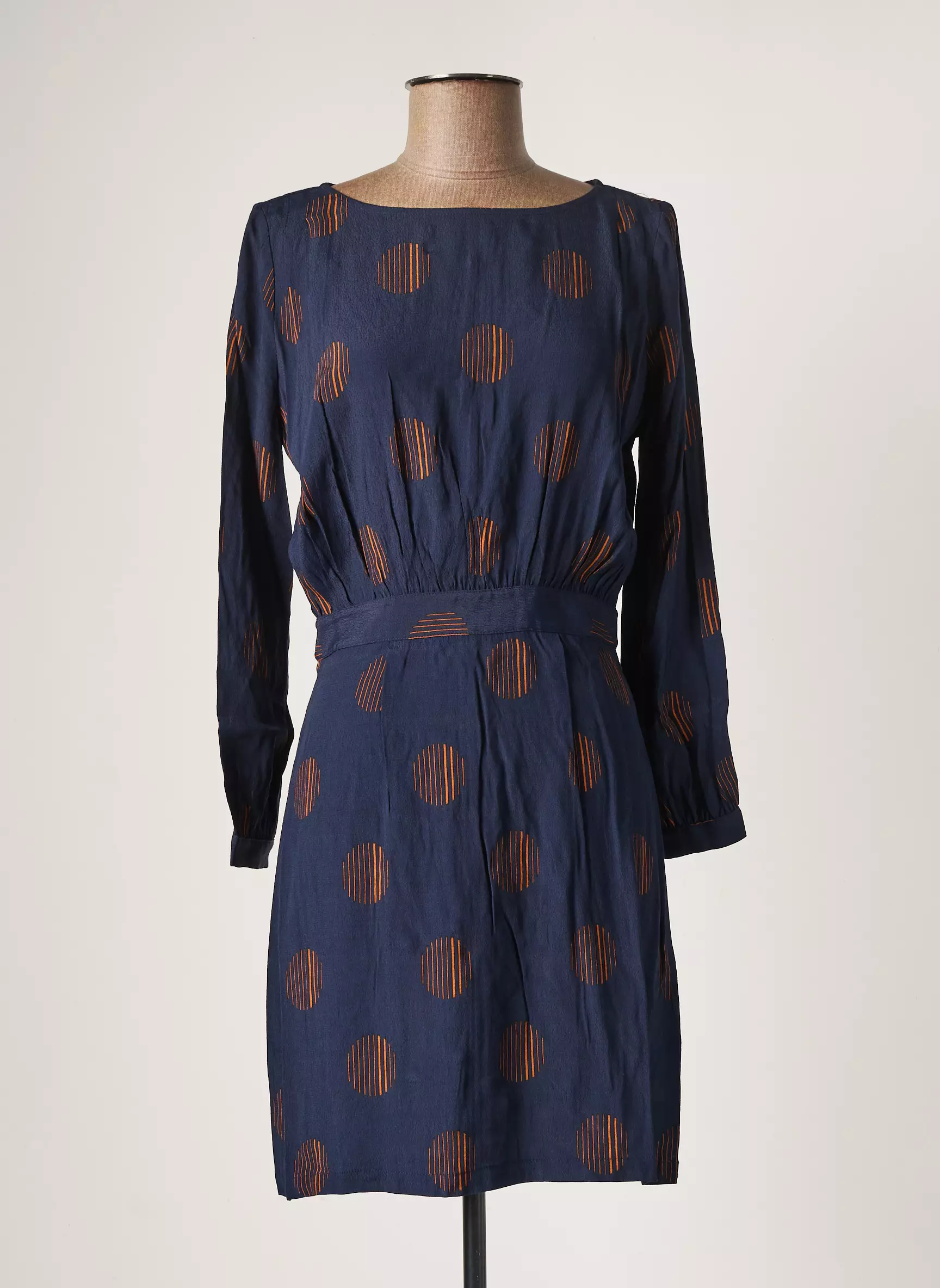 Des Petits Hauts Robes Courtes Femme couleur bleu