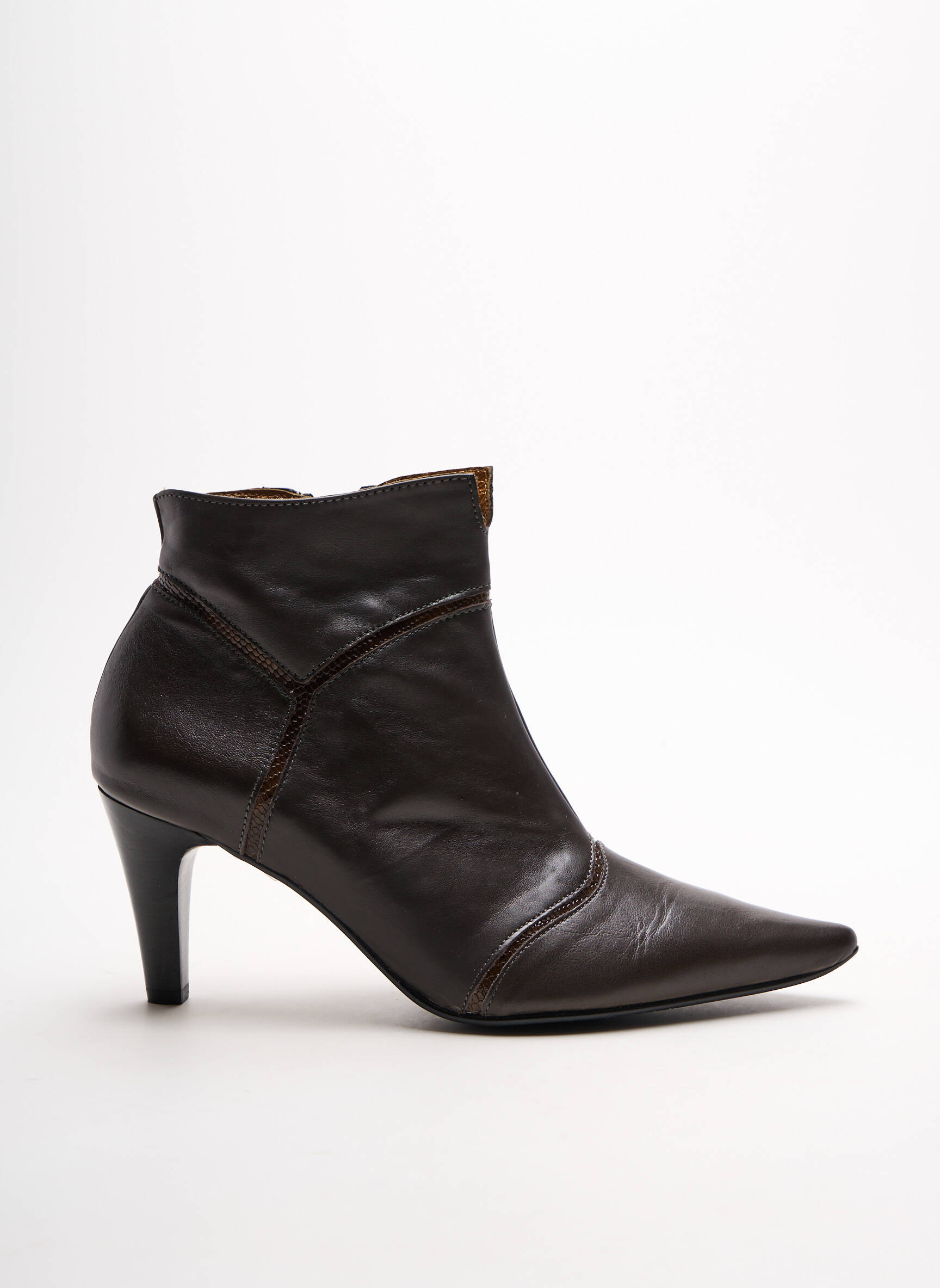 France Mode Bottines Femme couleur marron