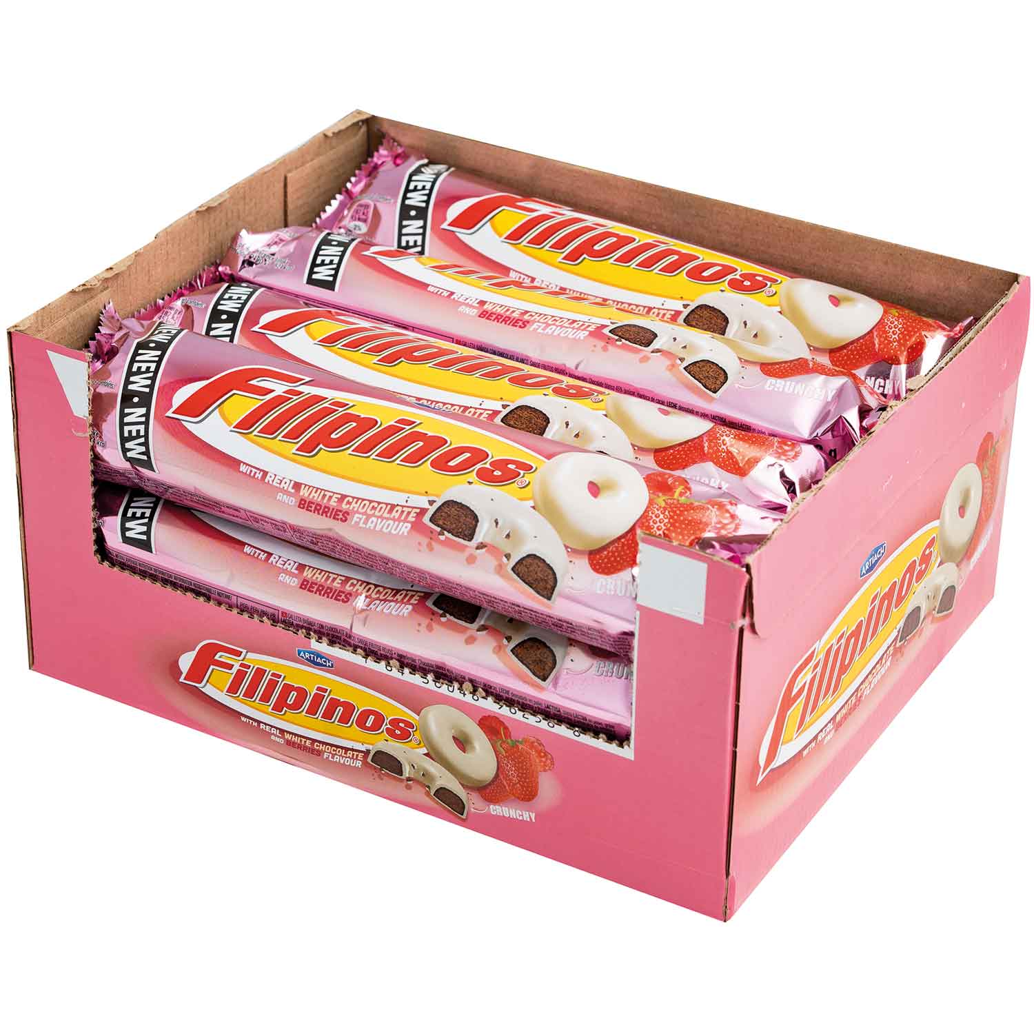 Filipinos White Chocolate and Berries 128g