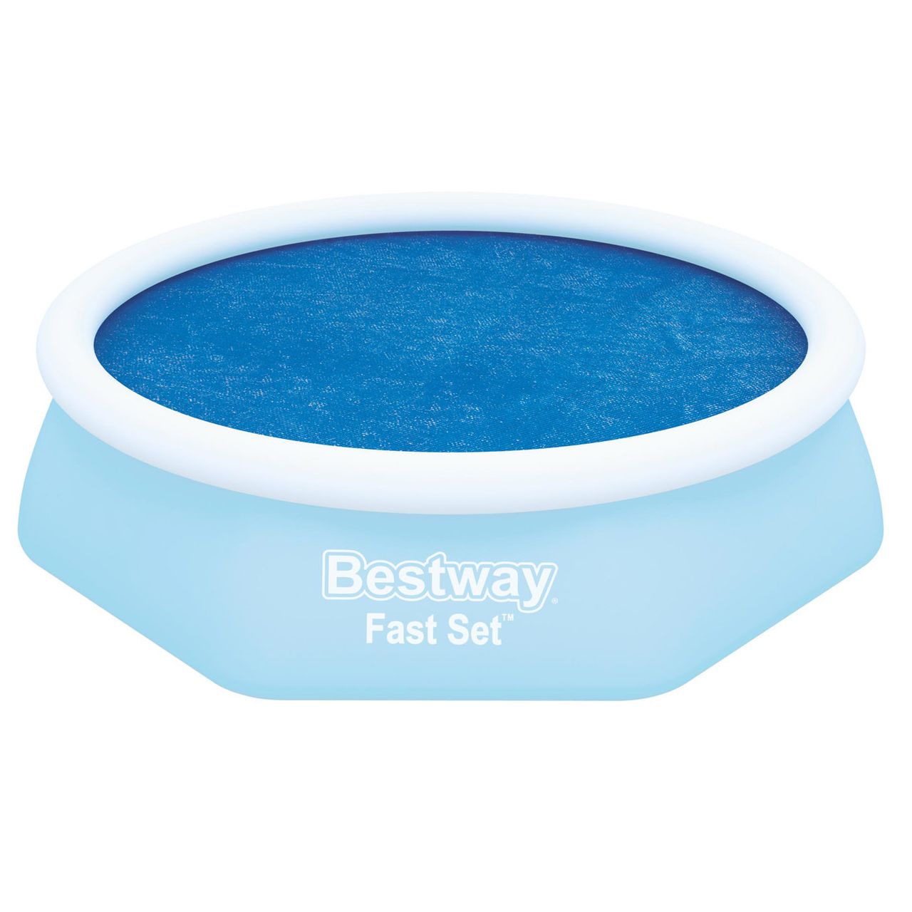 Bestway Solarabdeckplane Pool Ø210cm für Fast Set Pool Ø244cm