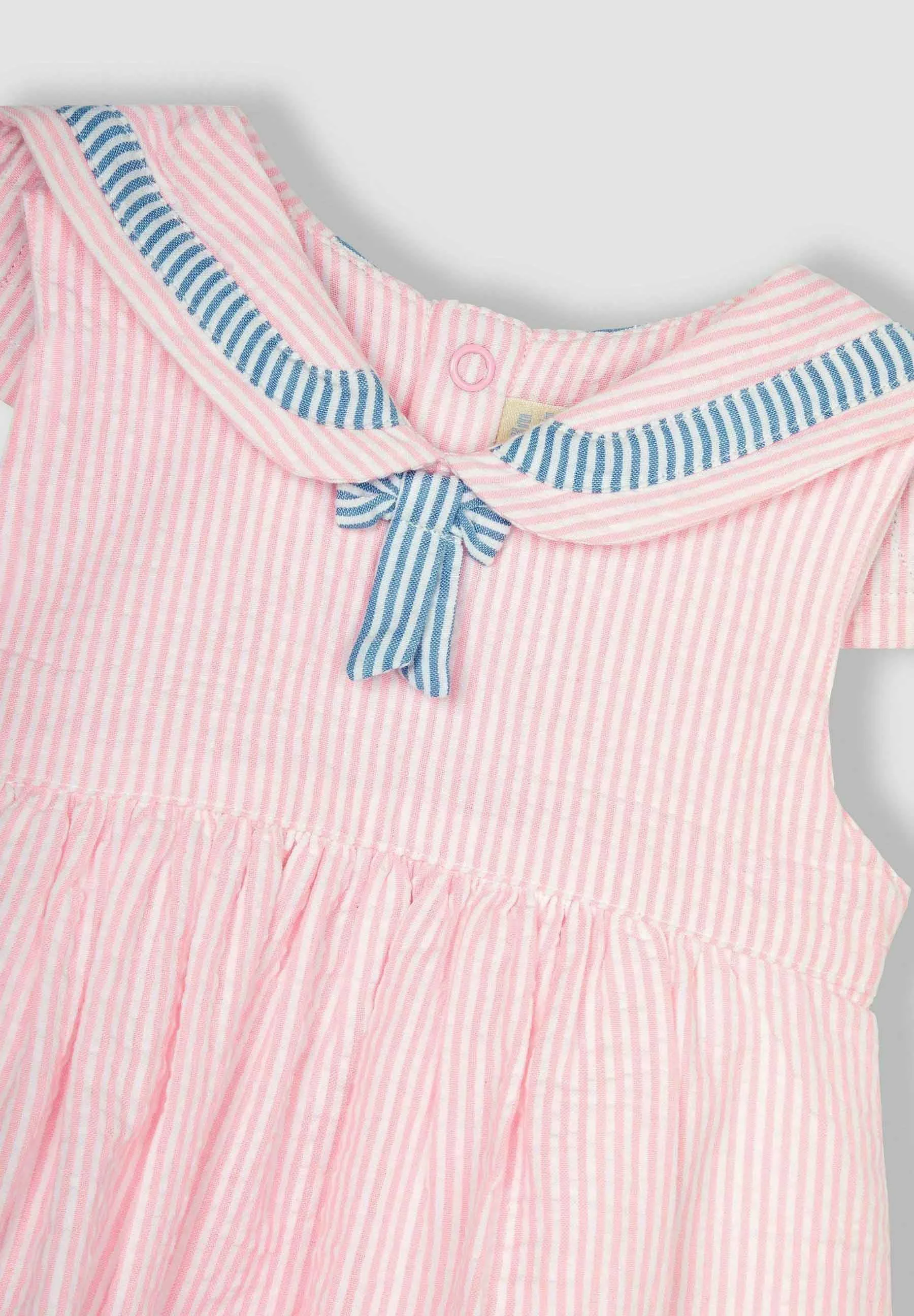 JoJo Maman Bébé BOAT APPLIQUE SAILOR - REGULAR FIT - Vestido de verano