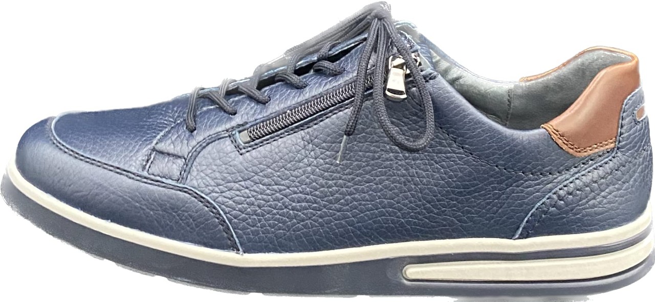 WALDLÄUFER Freizeit Schnürer blau 623005