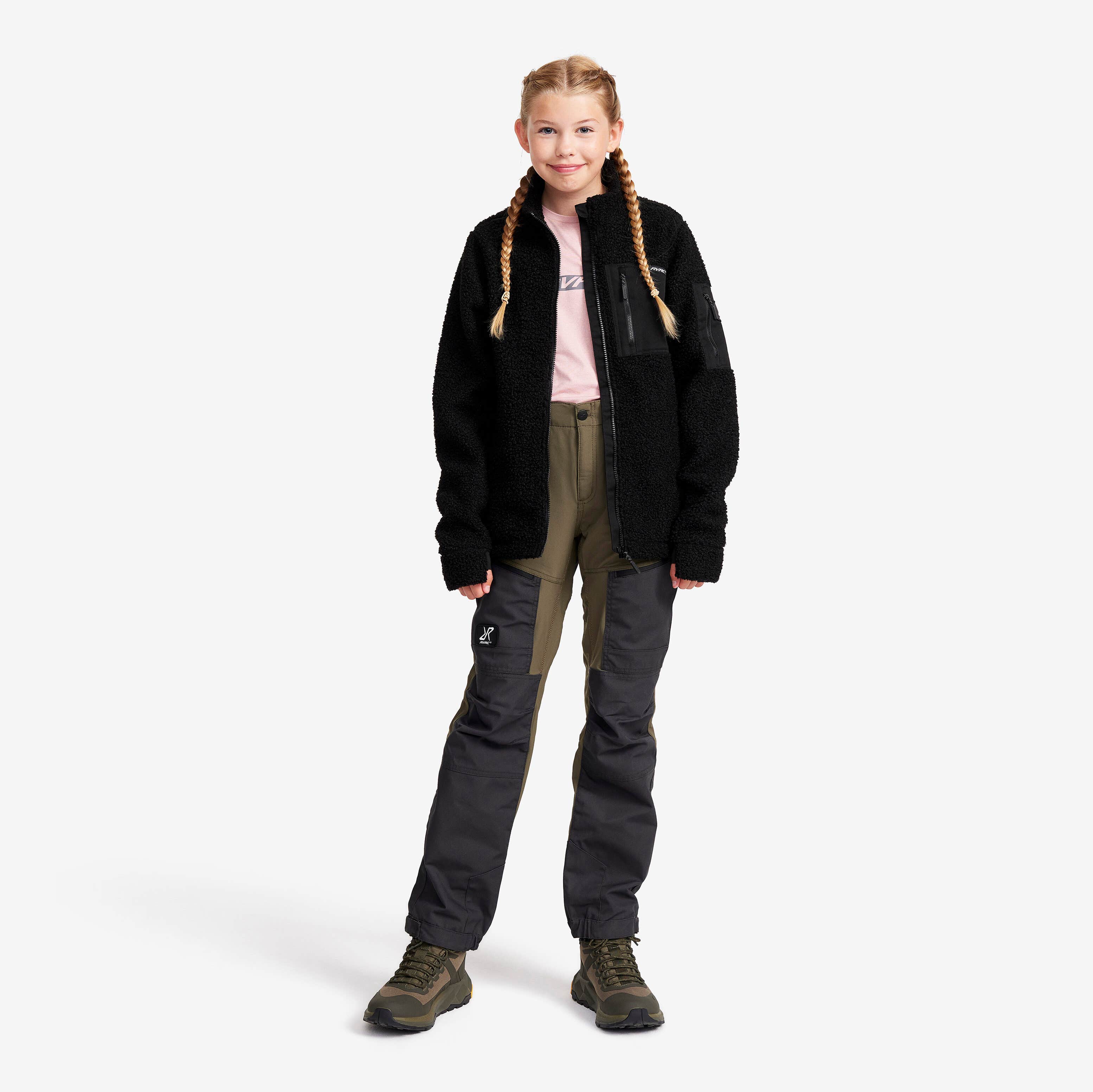 Bigfoot Pile Fleece Teens Jetblack