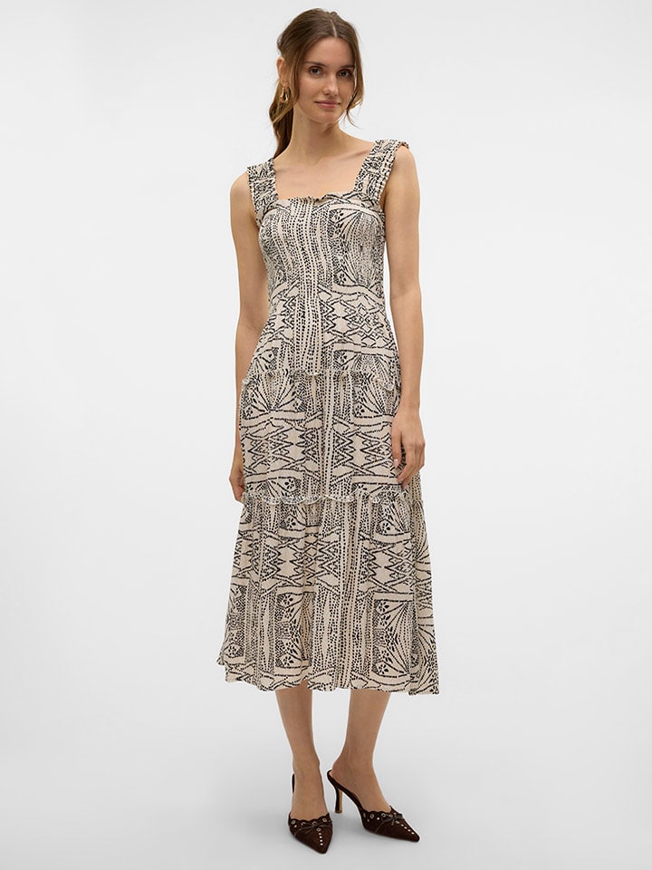 Vero Moda Kleid in Beige günstig kaufen