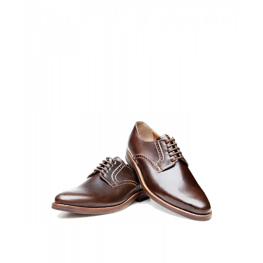Heinrich Dinkelacker - Businessschuhe Derby MILANO PLAIN C Cordovan - braun