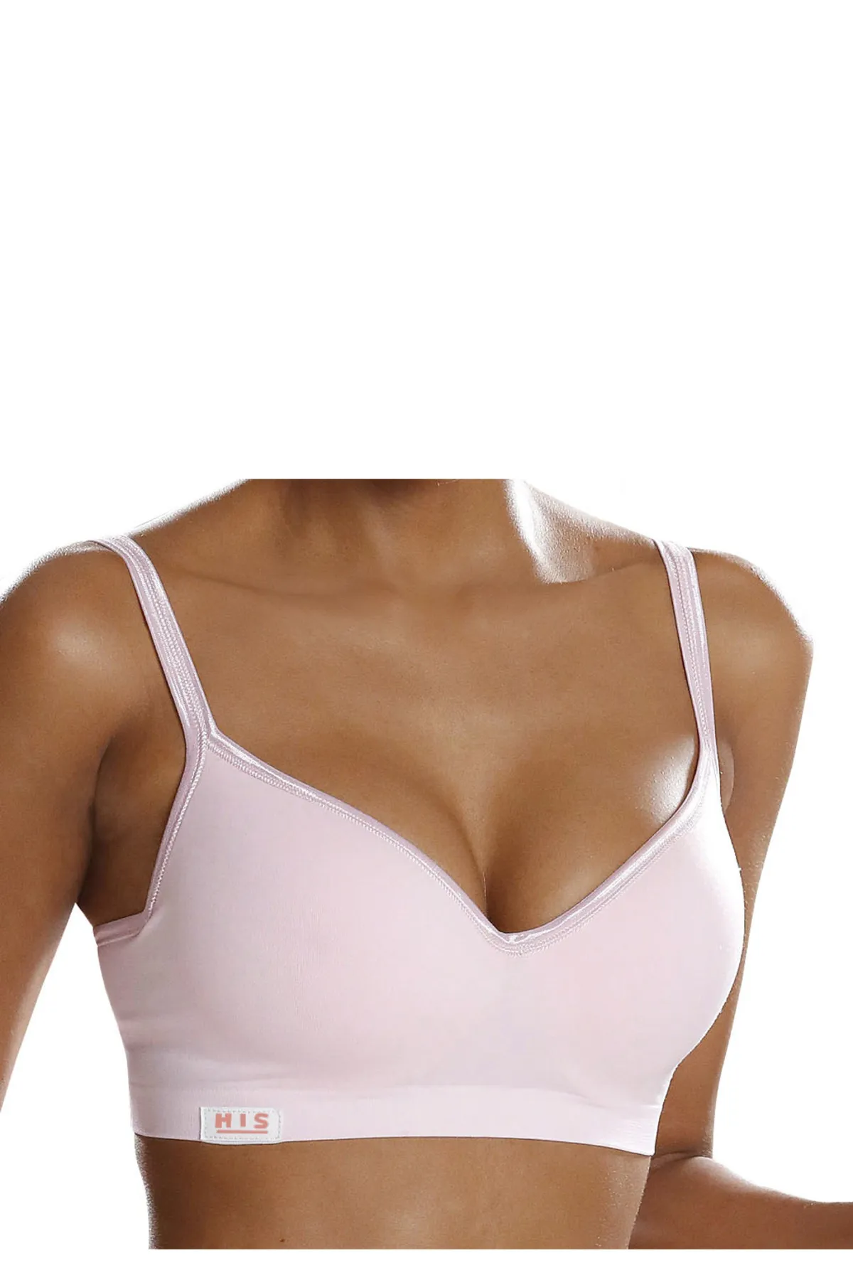 HIS  Sport-BH - Rosa - Unifarben