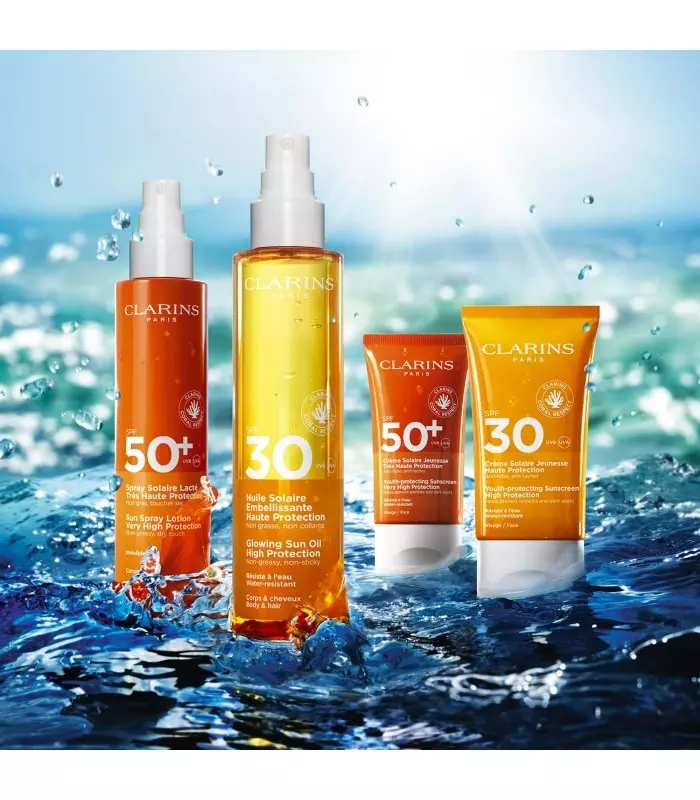 HUILE SOLAIRE EMBELLISSANTE HAUTE PROTECTION CORPS SPF30 Huile Solaire non grasse, non collant