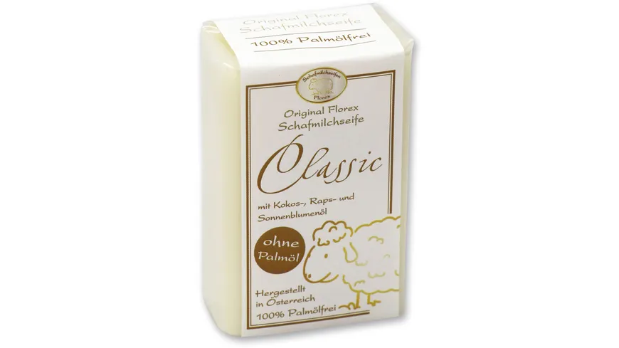Florex Schafsmilchseife Classic Palmölfrei 100 g