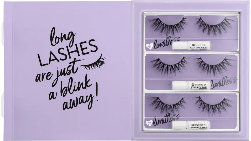 essence 3x LASH LIKE A BOSS false lashes set
