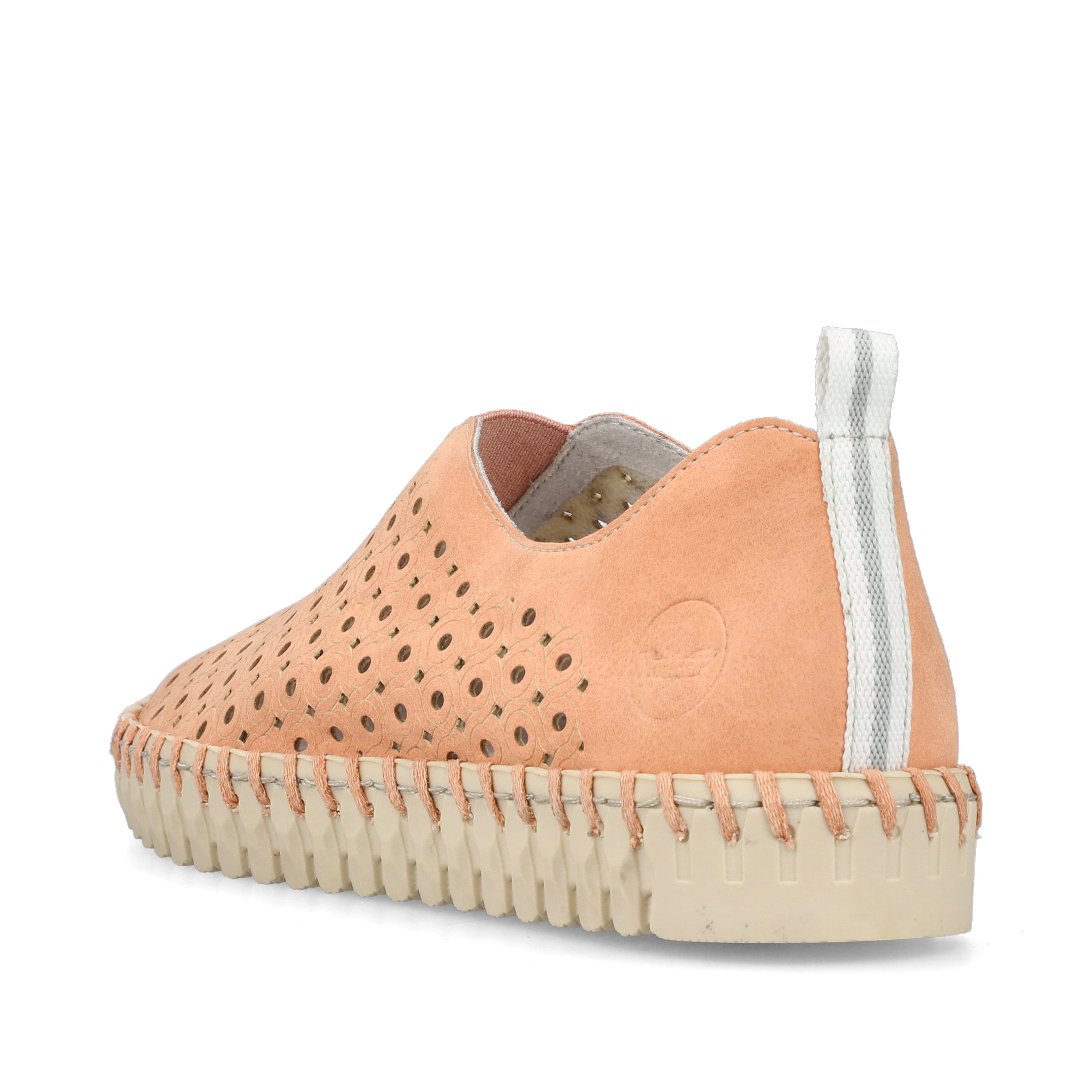 Rieker Damen Slipper hellorange
