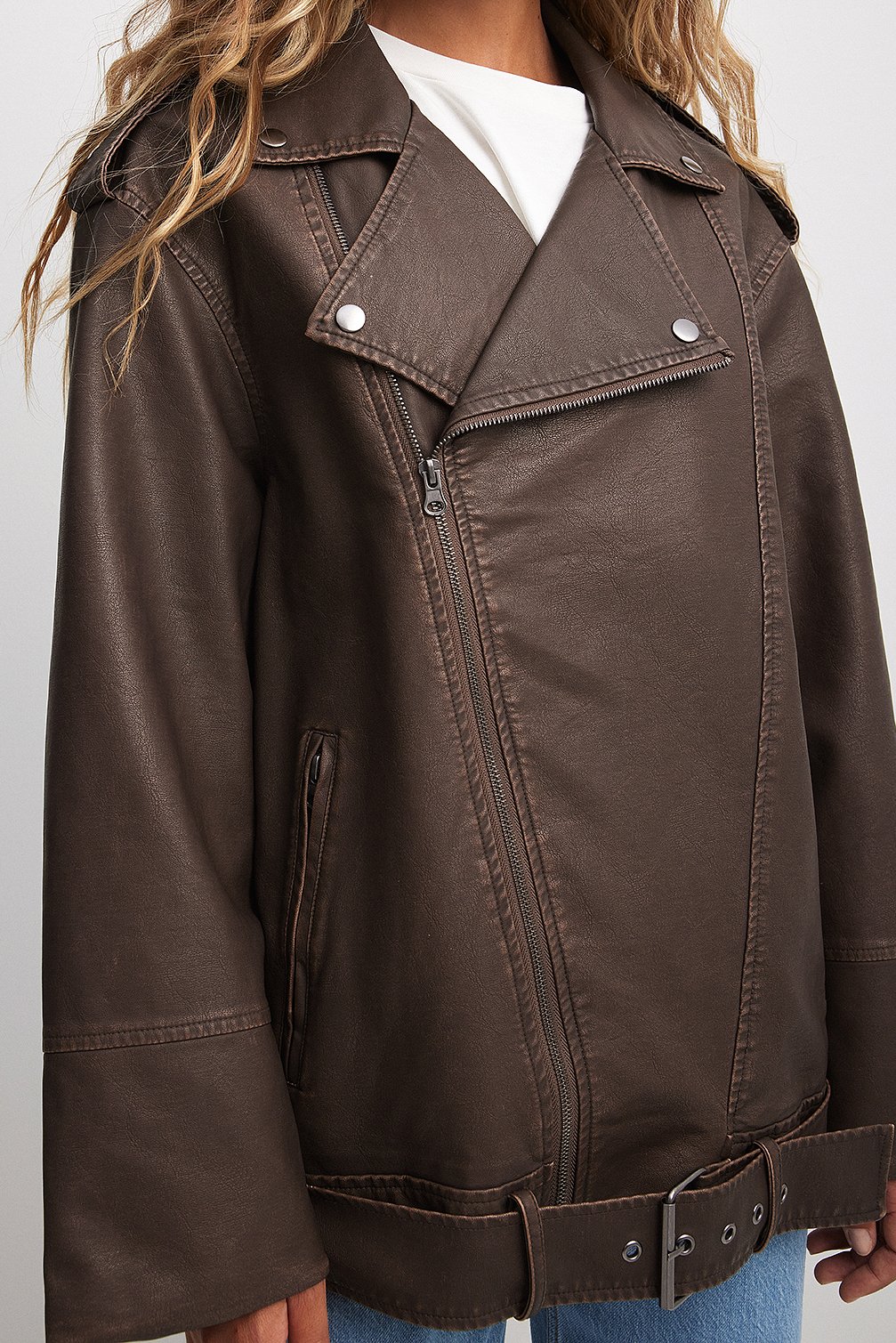 PU Biker Jacke