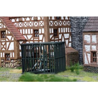 Ziterdes Folterkäfig rund+eckig (Laser Cut)