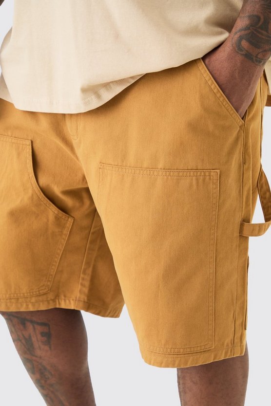 Plus Twill Cargo-Shorts