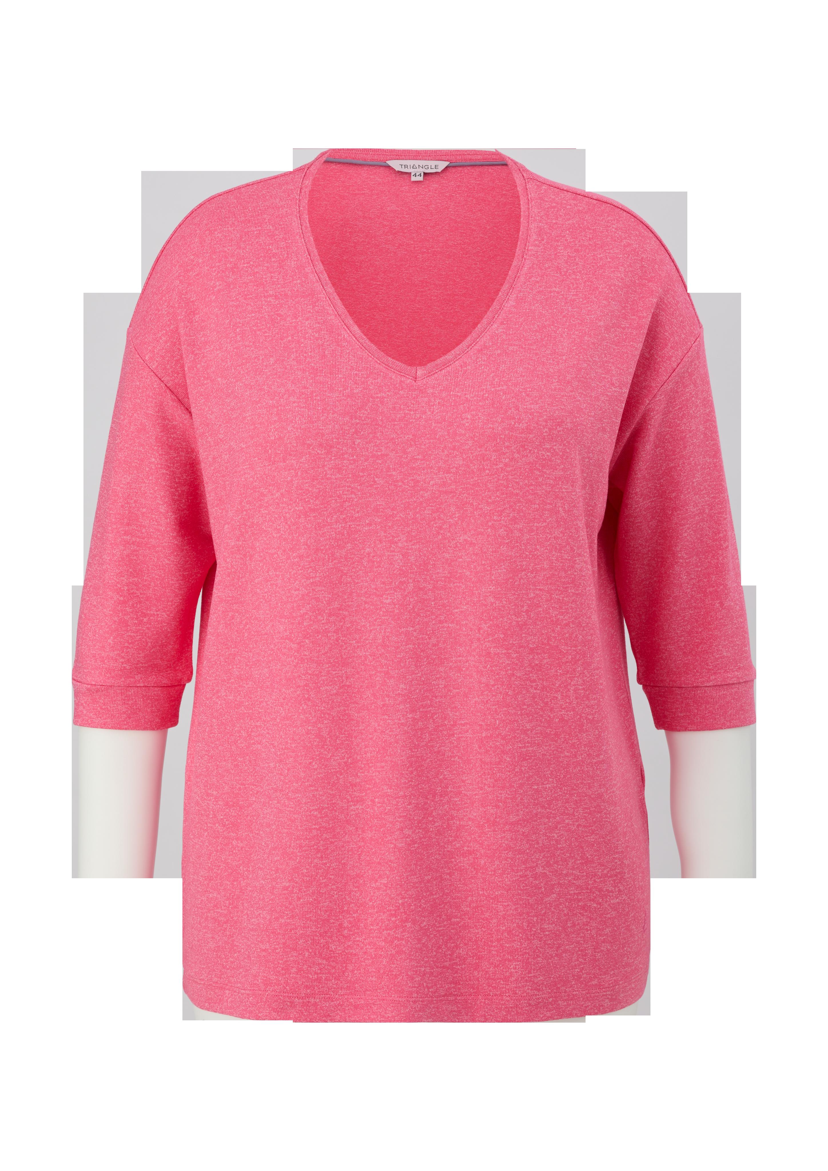T-Shirt mit V-Ausschnitt  2126102-45W0