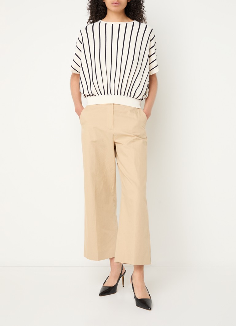 Μπλούζα με ριγέ στάμπα MaxMara Pegola