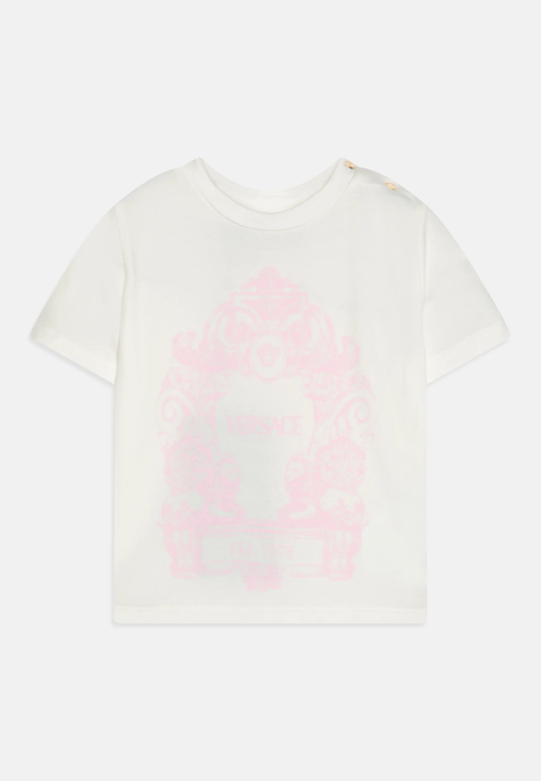 Versace STEMMA PRINT UNISEX - Camiseta estampada