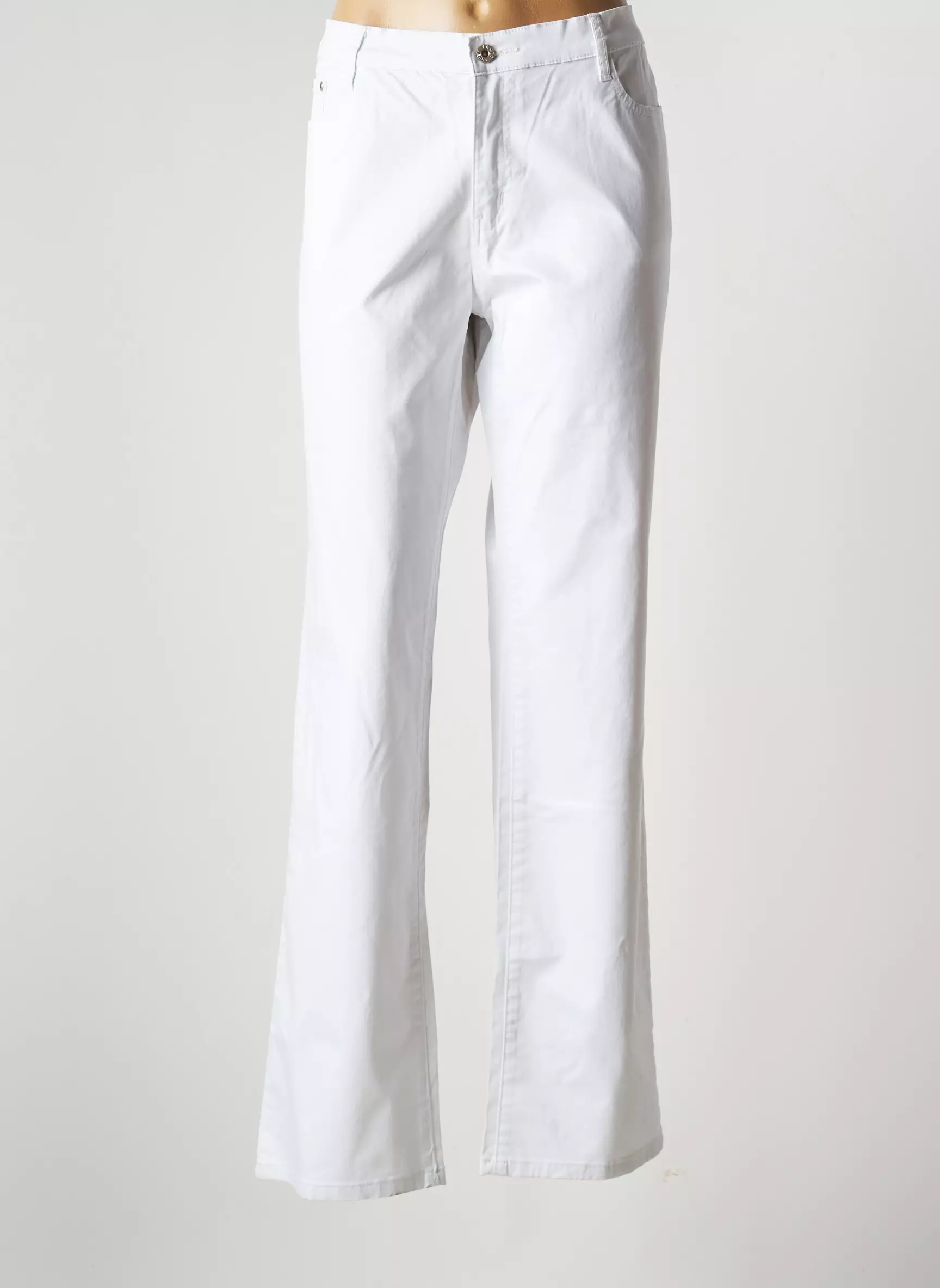 Venus Jeans Pantalons Larges Femme couleur blanc