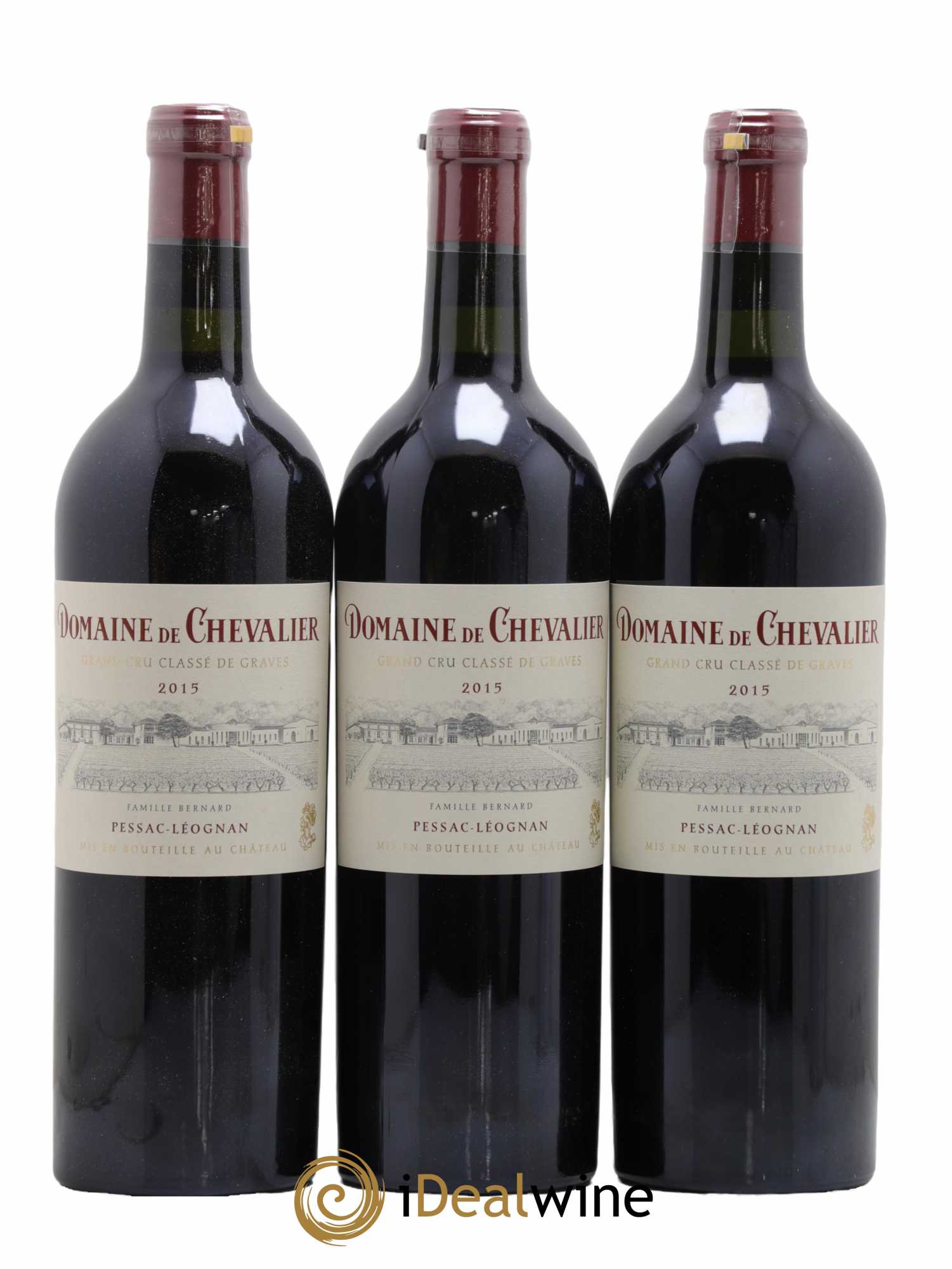 Domaine de Chevalier Cru Classé de Graves  2015 - Lot de 12 Bouteilles