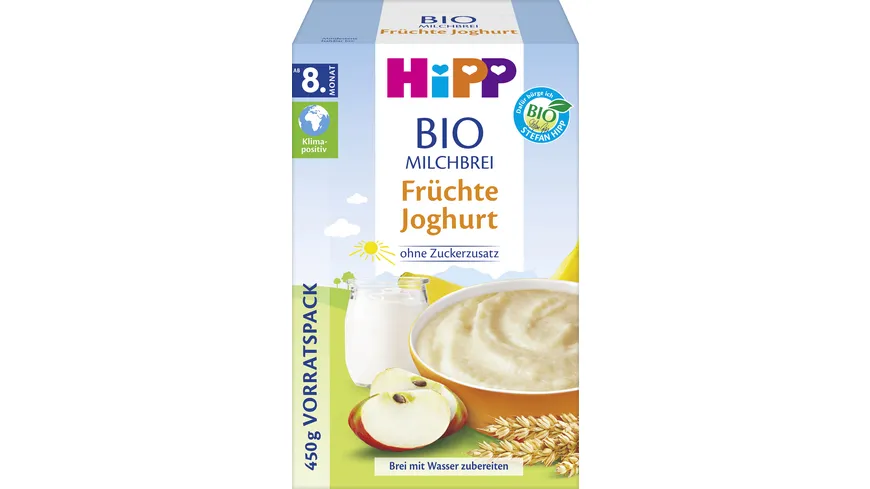 HiPP Bio-Milchbreie ohne Zuckerzusatz 450 g