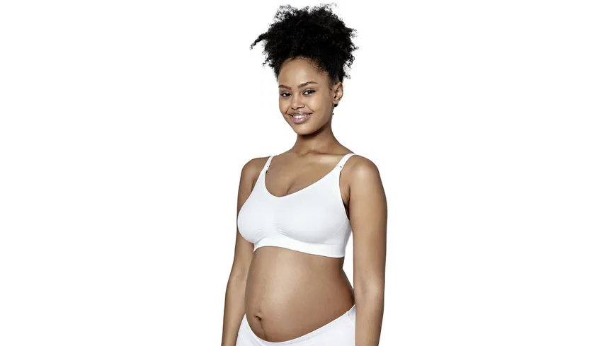 Medela Keep Cool™ Ultra Komfort Schwangerschafts- und Still-BH, weiß, Gr. L weiß